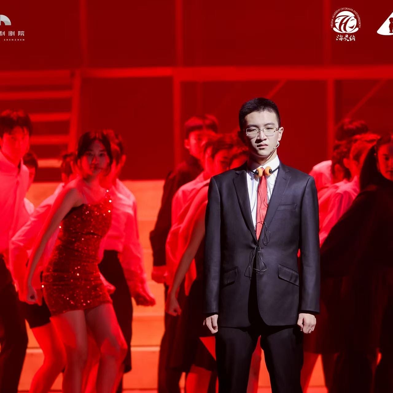 Production photo from Showcase, a compilation of scenes and songs from well-known musicals