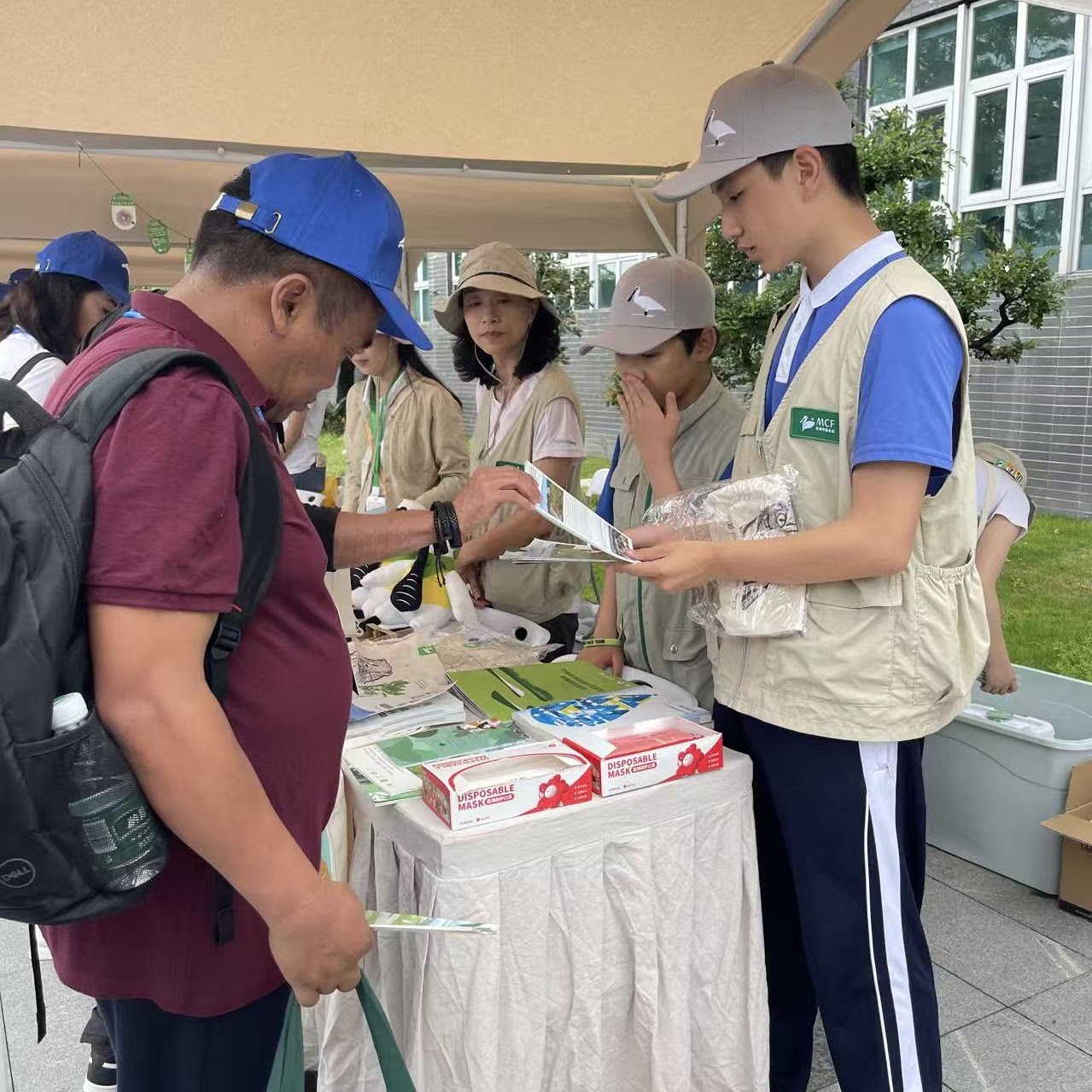 Public outreach event at the Shenzhen Mangrove Foundation